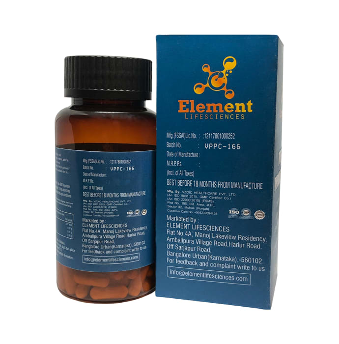 Element Lifesciences Pre & Probiotic Vegetarian Capsule