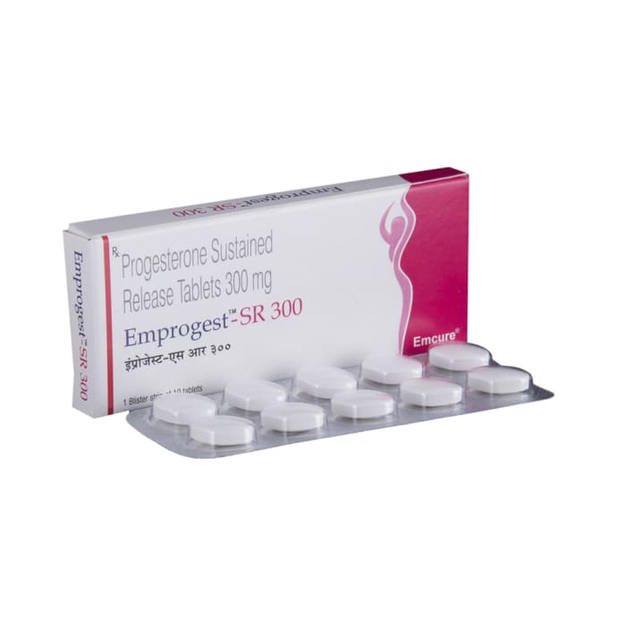 Emprogest 300mg Tablet SR (10'S)