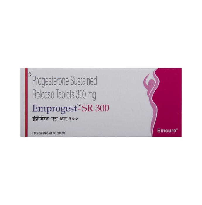 Emprogest 300mg Tablet SR (10'S)