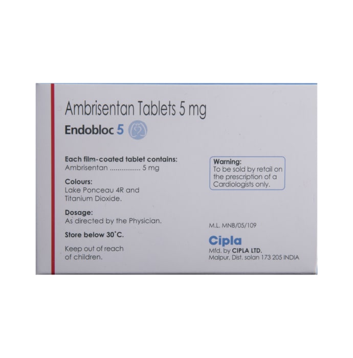 Endobloc 5mg Tablet (10'S)