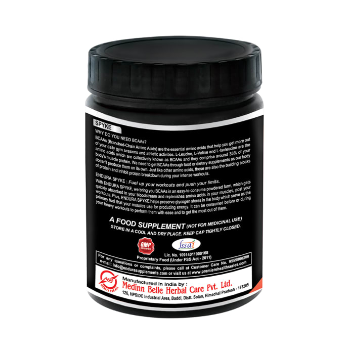 Endura Spyke BCAA with Glutamine Powder Lemon (300gm)