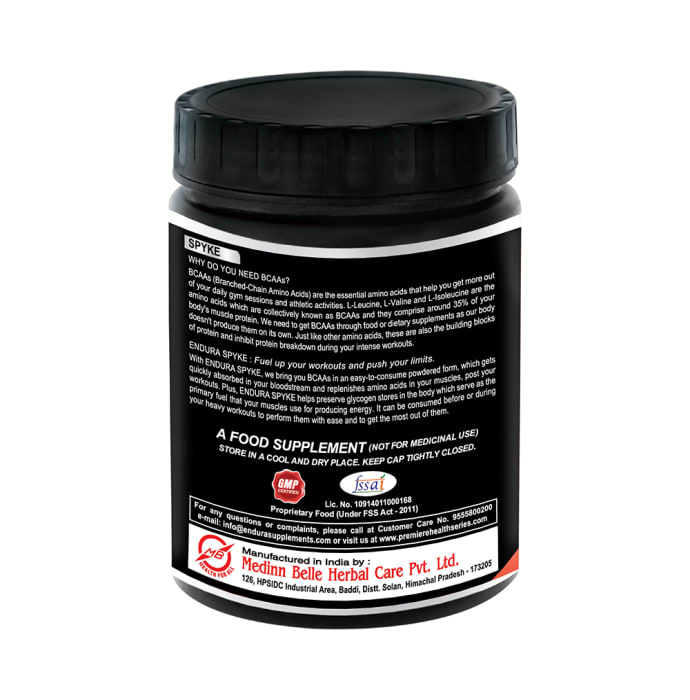 Endura Spyke BCAA with Glutamine Powder Orange (300gm)