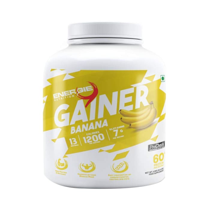 Energie 9 Nutrition Gainer Powder Banana (3.9kg)