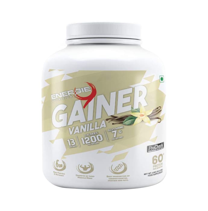 Energie 9 Nutrition Gainer Powder Vanilla (3.9kg)