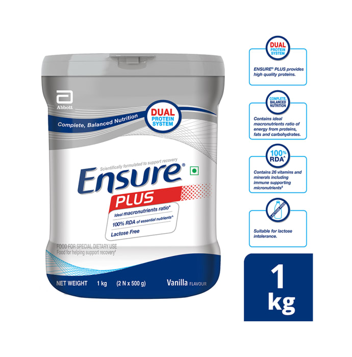 Ensure plus powder vanilla