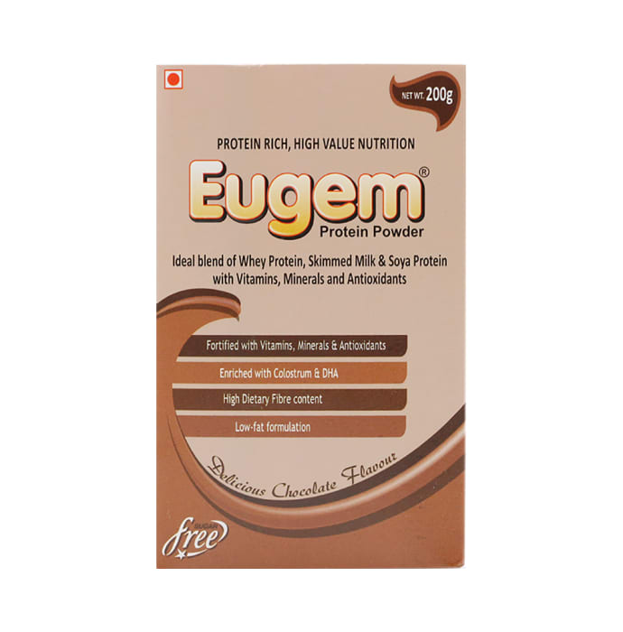 Eugem Protein Powder Delicious Chocolate Sugar Free (200gm)