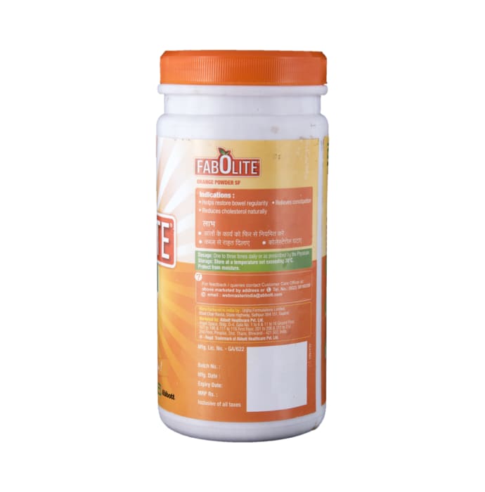 Fabolite Powder Orange Sugar Free (300gm)