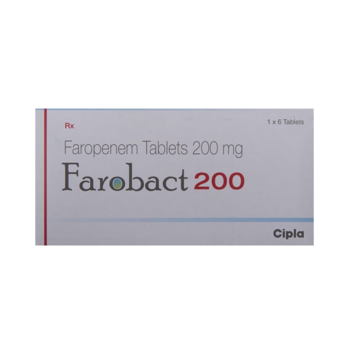 Farobact 200mg Tablet (6'S)