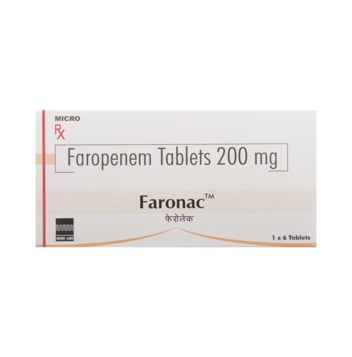 Faronac 200mg Tablet (6'S)