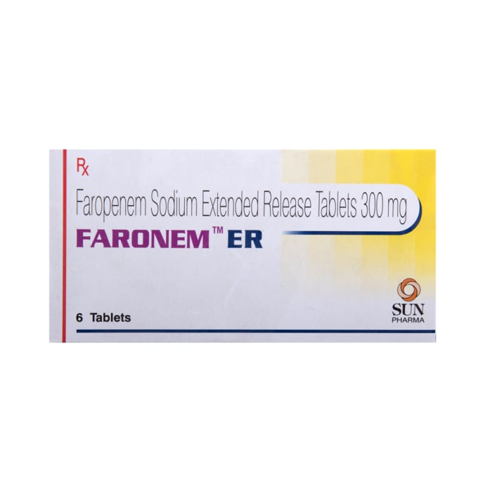 Faronem 300mg Tablet ER (6'S)