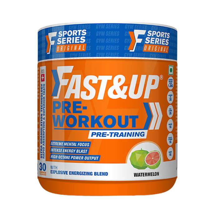 Fast&Up Pre-Workout Pre-Training Powder (300gm)