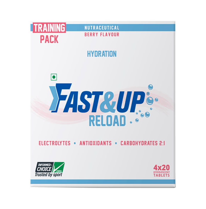 Fast&Up Reload Berry Effervescent Tablet (120'S)