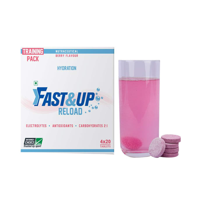 Fast&Up Reload Berry Effervescent Tablet (120'S)