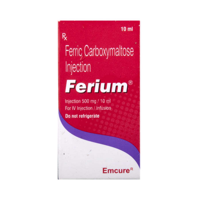 Ferium 50mg / ml Injection