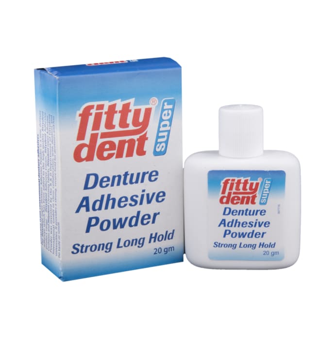 Fittydent super denture adhesive powder (20gm)