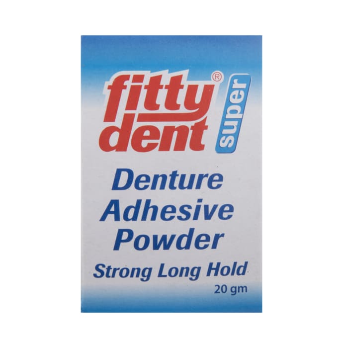 Fittydent super denture adhesive powder (20gm)