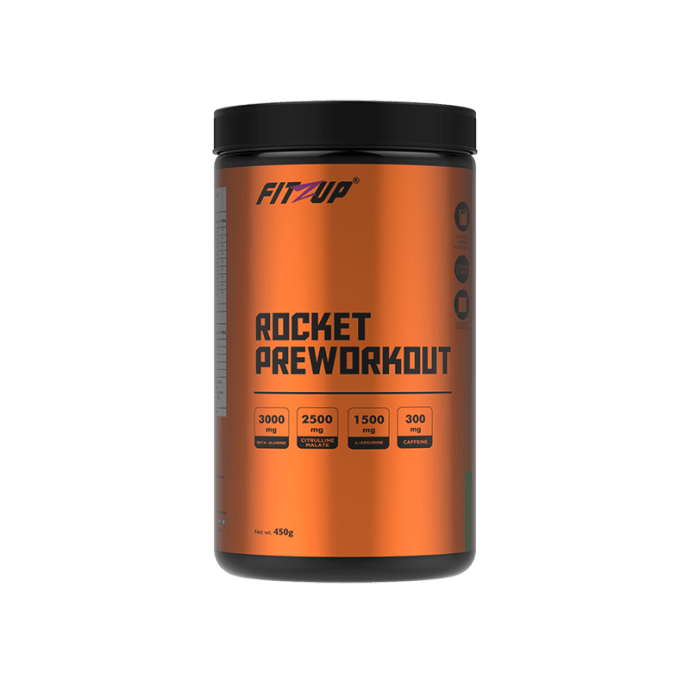 Fitzup Rocket Preworkout Mint Mojito (450gm)