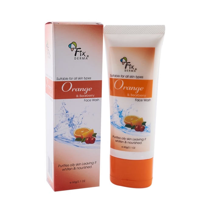 Fixderma Face Wash Orange and Bearberry (60gm)