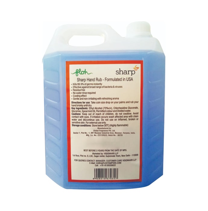 FLOH Sharp Hand Sanitizer Rub (5Ltr)