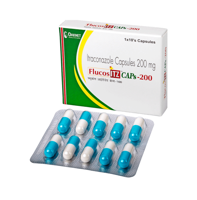 Flucos Itz 200mg Tablet (10'S)