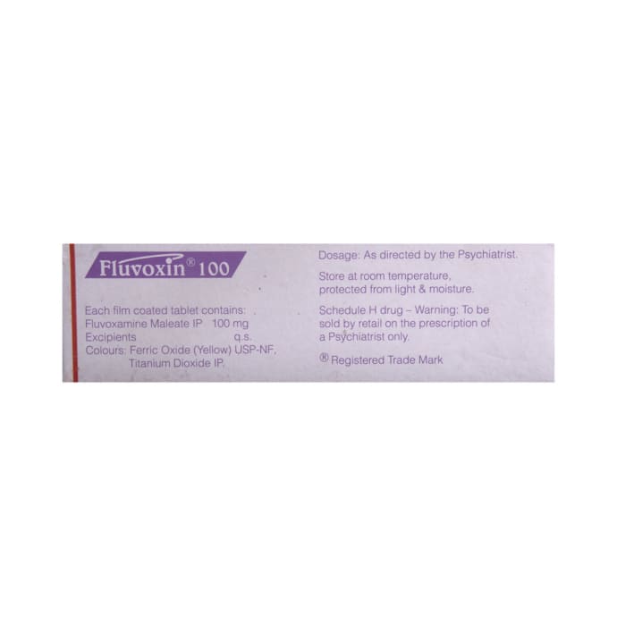 Fluvoxin 100mg Tablet (10'S)