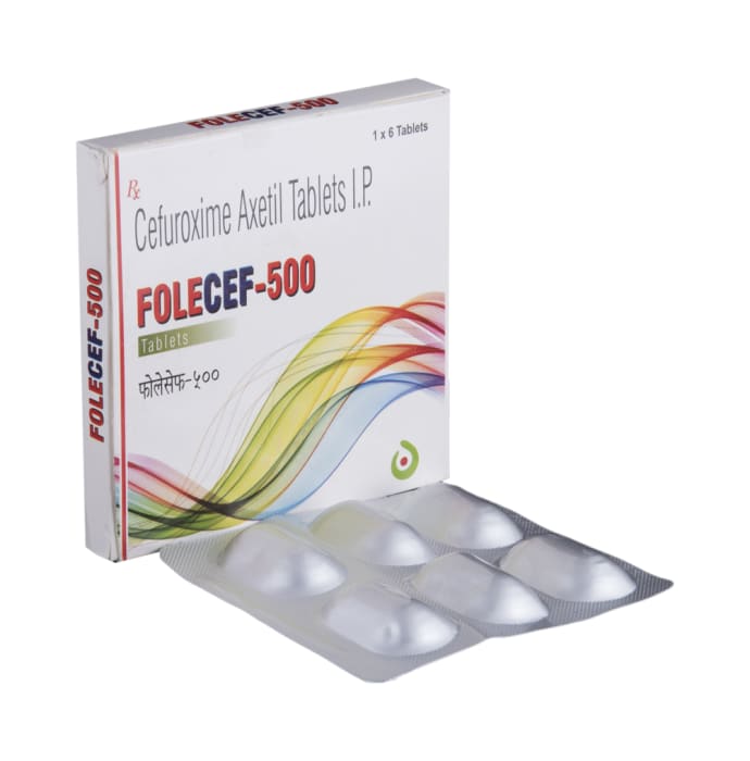 Folecef 500mg Tablet (6'S)