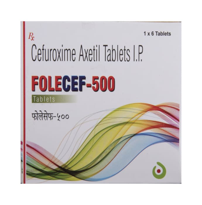 Folecef 500mg Tablet (6'S)