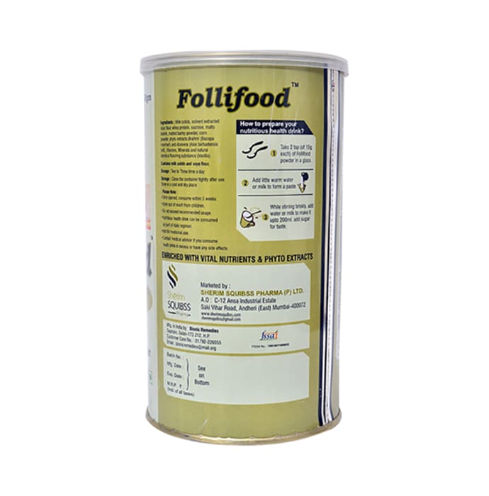 Follifood Vanilla Powder (500gm)