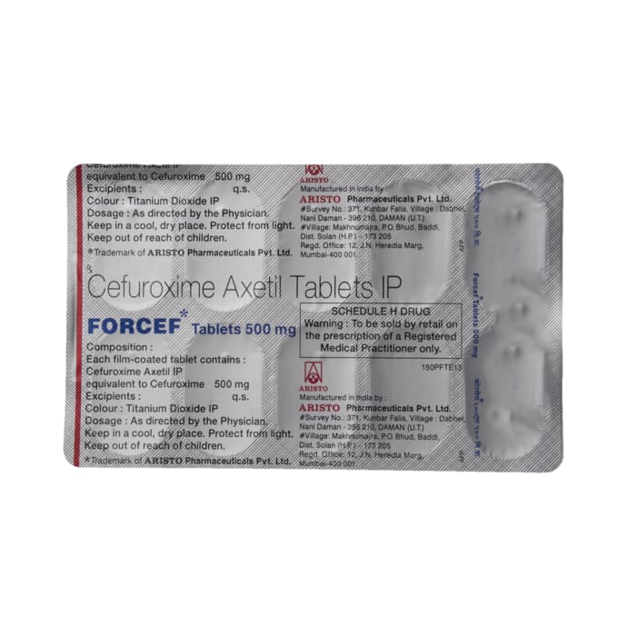 Forcef 500mg Tablet (10'S)