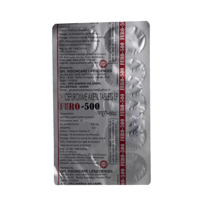 Furo 500mg Tablet (6'S)