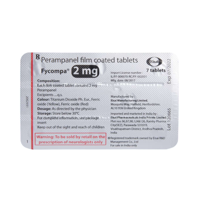 Fycompa 2mg Tablet (7'S)