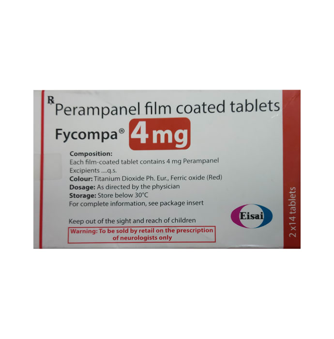 Fycompa 4mg Tablet (14'S)