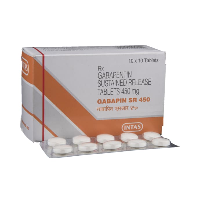 Gabapin 450mg Tablet SR (10'S)