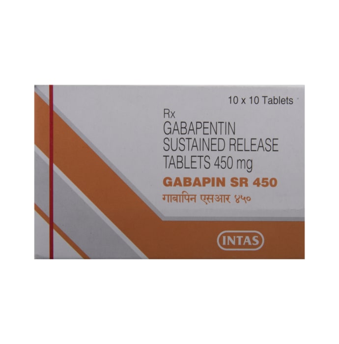 Gabapin 450mg Tablet SR (10'S)