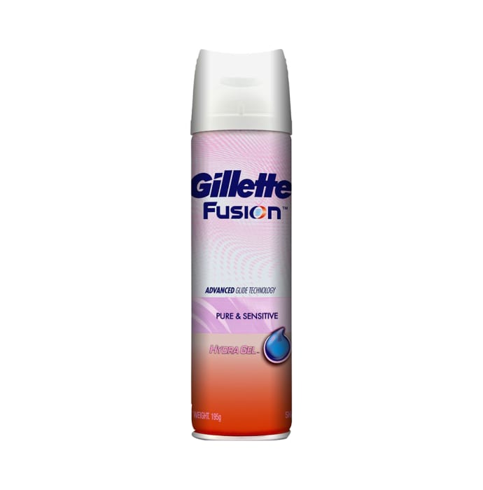 Gillette Fusion Hydra Gel Pure & Sensitive (195gm)