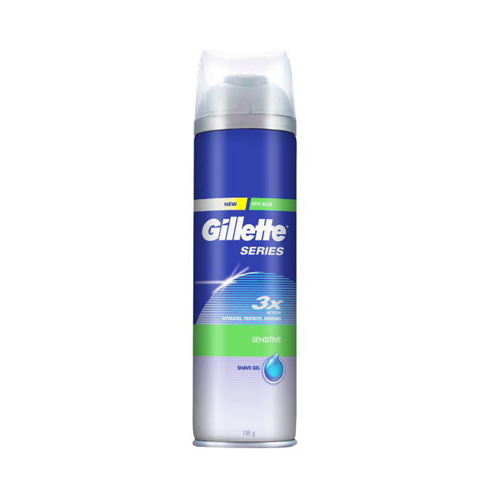 Gillette Series Shave Gel Sensitive (195gm)