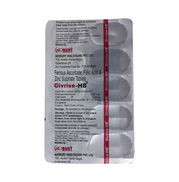 Givrise-HB Tablet (10'S)