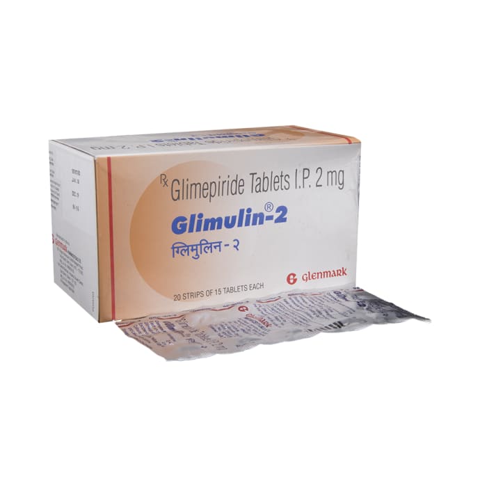 Glimulin 2mg Tablet (15'S)