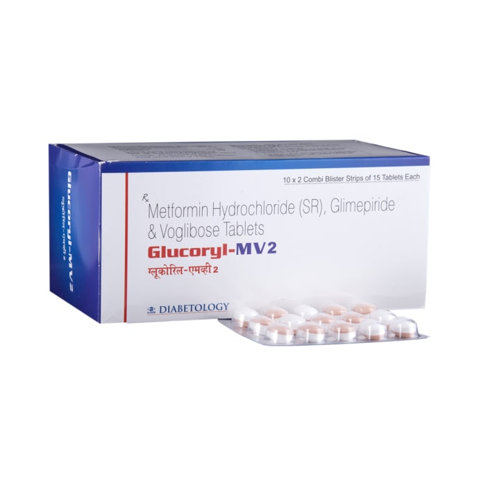 Glucoryl-MV 2 Tablet SR (15'S)