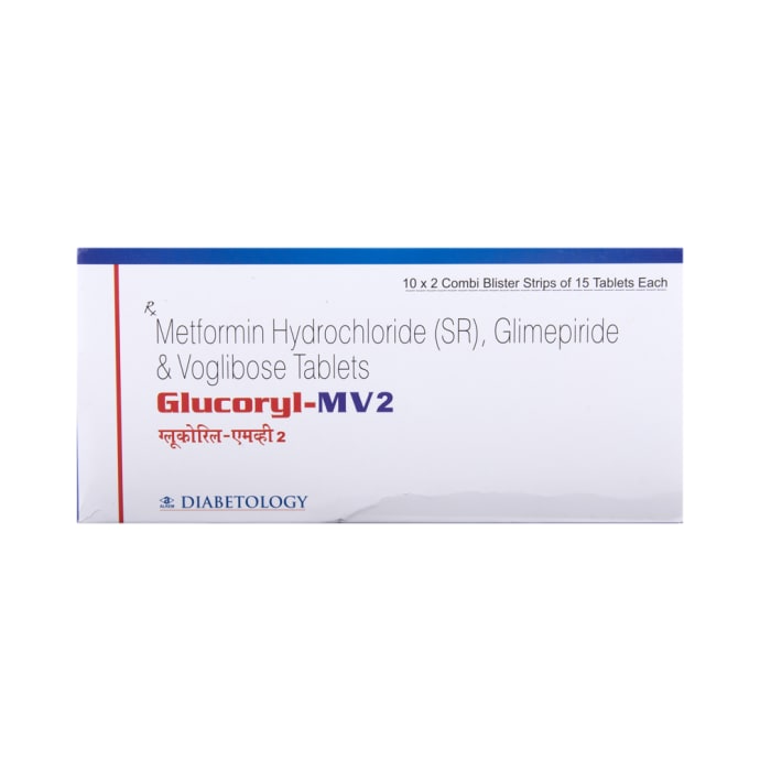 Glucoryl-MV 2 Tablet SR (15'S)