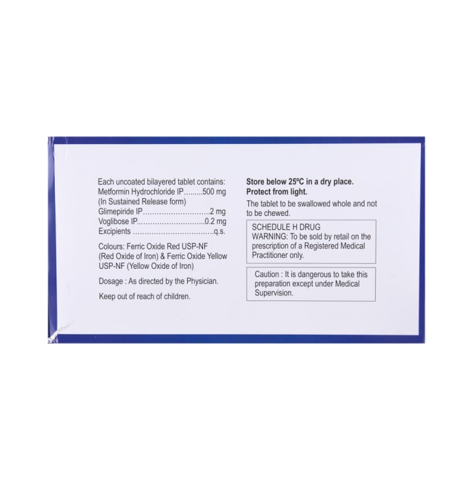 Glucoryl-MV 2 Tablet SR (15'S)