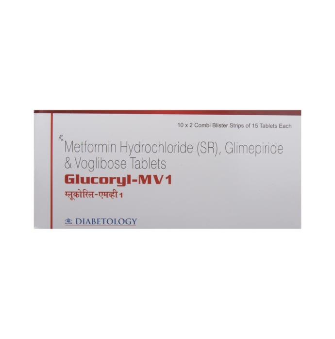 Glucoryl-MV1 Tablet SR (15'S)