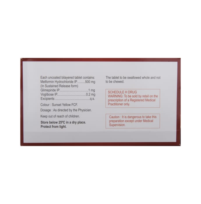 Glucoryl-MV1 Tablet SR (15'S)