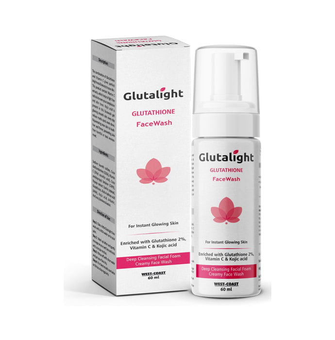 Glutalight Glutathione Face Wash (60ml)