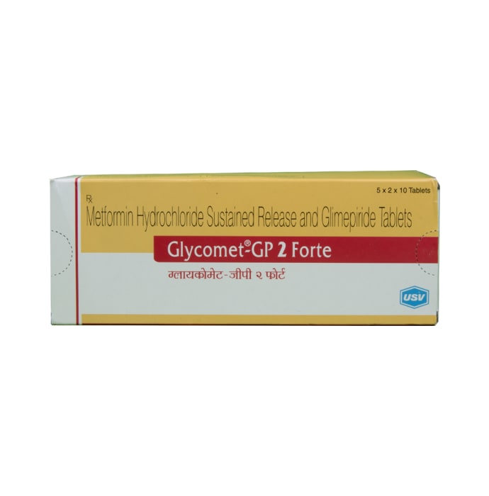 Glycomet-GP 2 Forte Tablet (10'S)
