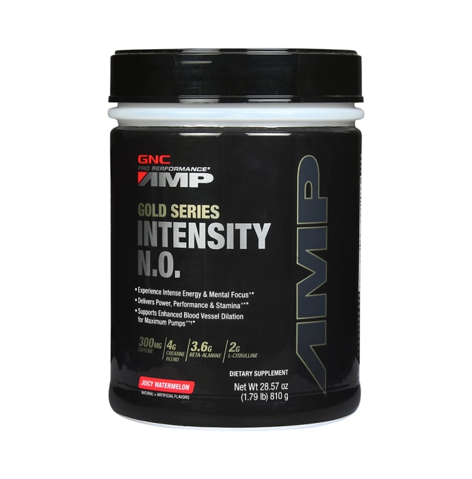 GNC AMP Gold Series Intensity N.O. Powder Juicy Watermelon (810gm)