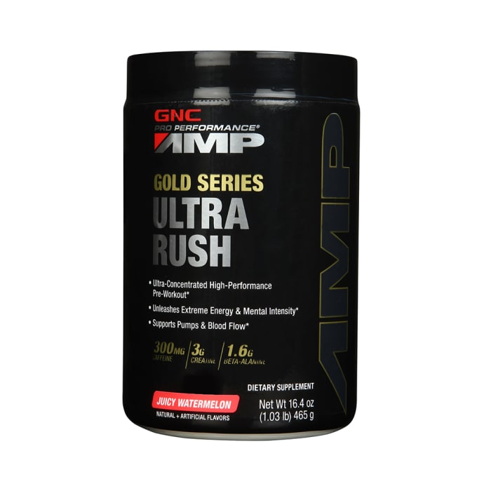 GNC Pro Performance AMP Gold Series Ultra Rush Juicy Watermelon (465gm)