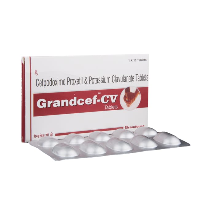 Grandcef-CV Tablet (10'S)