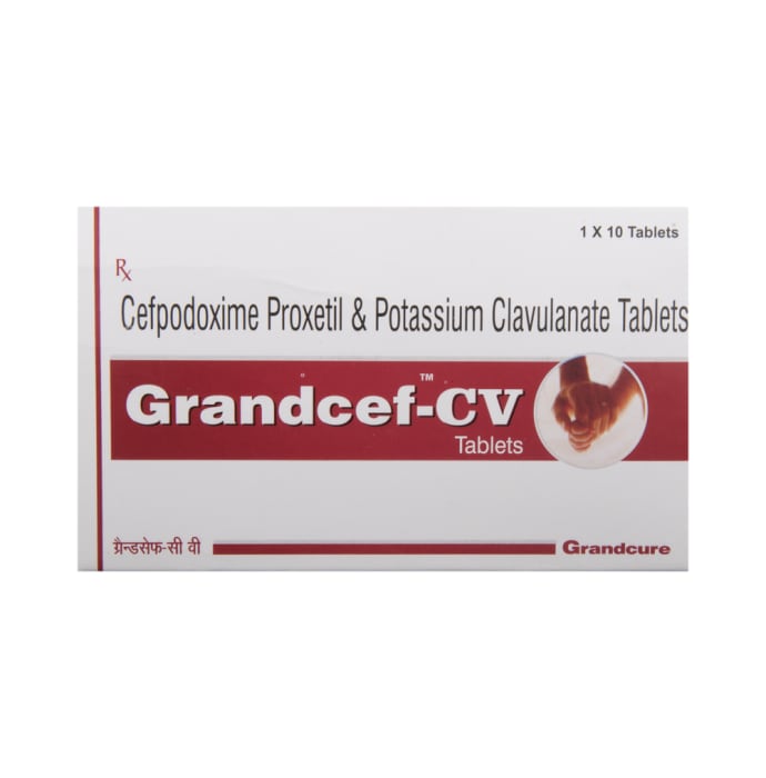 Grandcef-CV Tablet (10'S)