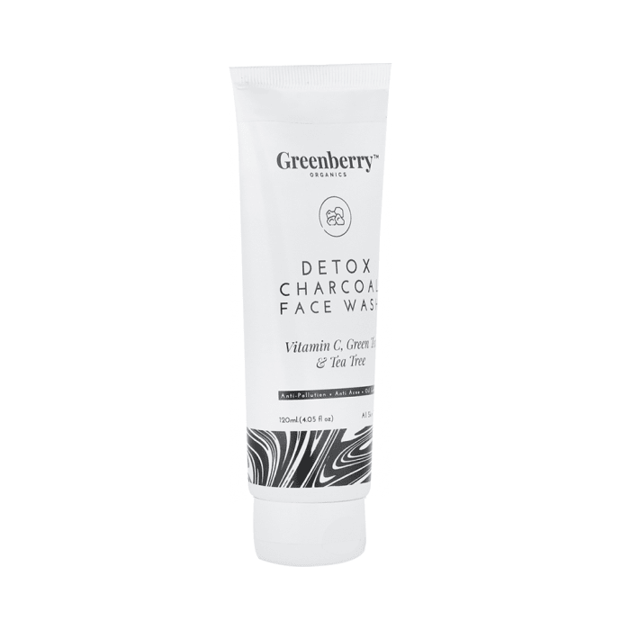 Greenberry Organics Face Wash Detox Charcoal (120ml)